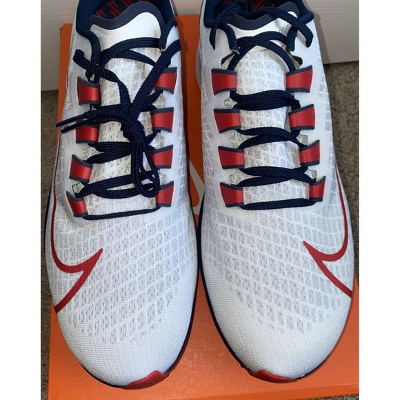 Nike 2020 New England Patriots Mens 12.5 Zoom Pegasus 37 Running Shoes - Picture 4 of 7